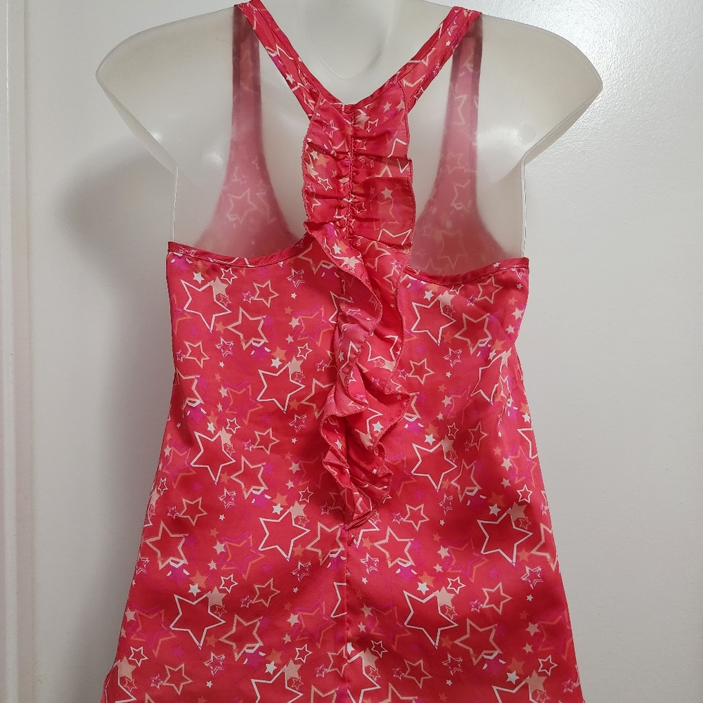 Charlotte Russe Racerback Top with Ruffle Detail! - Picture 3 of 4